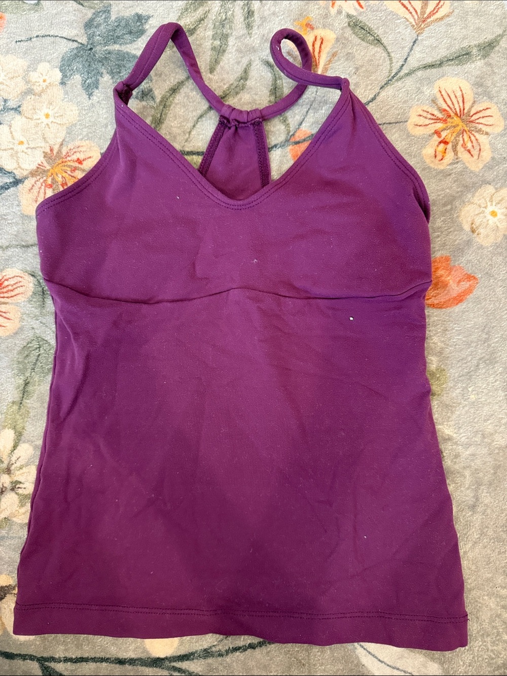 Women’s Purple Racerback Tank Top